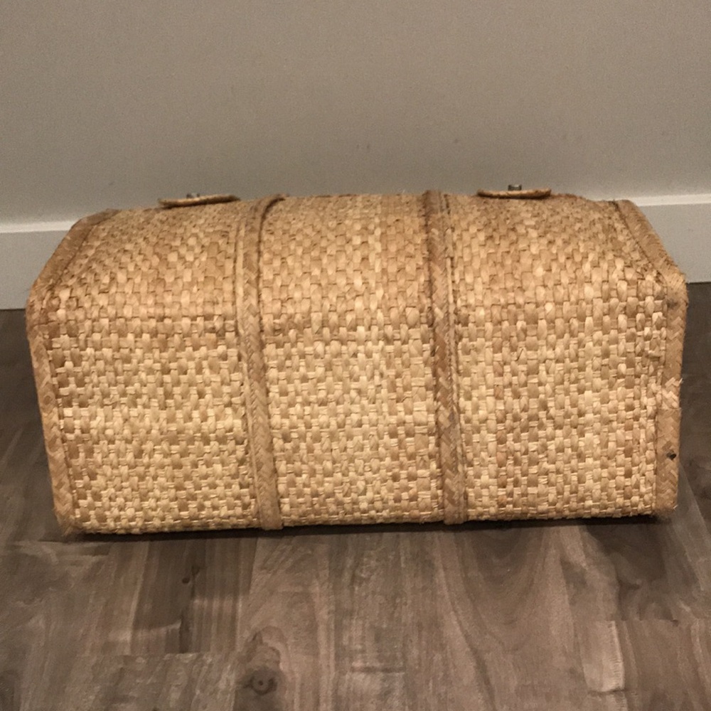 OVERSIZED woven palm beach bag!! 🌊😍☀️ - Picture 4 of 13